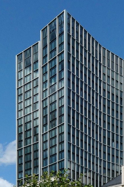 Bürofenster Hochhaus Frankfurt